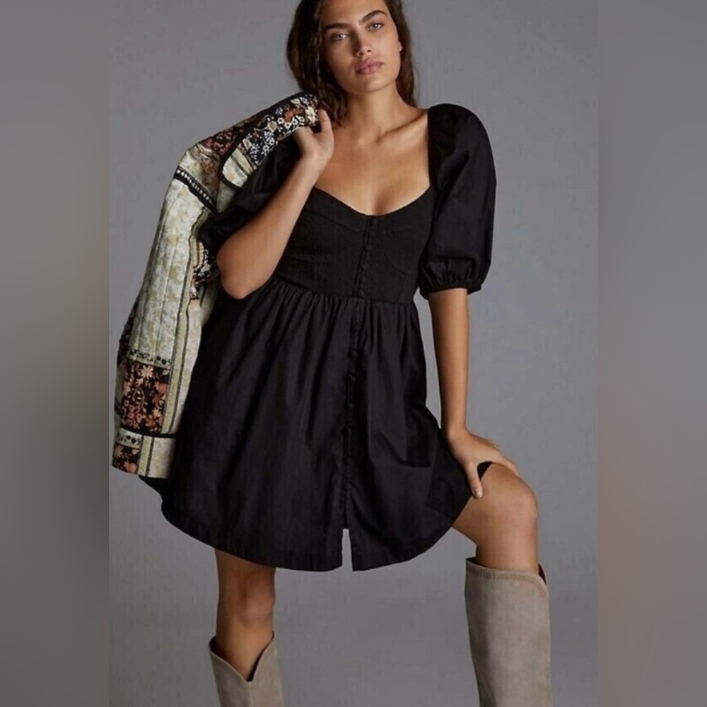 Maeve Black Anthropologie Dress